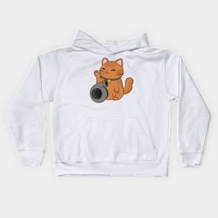 Maneki-Neko Ginger Kids Hoodie